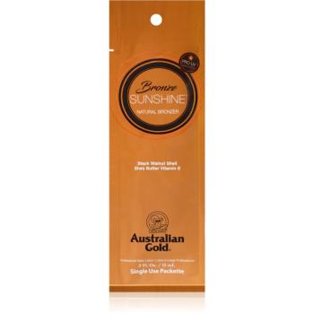 Australian Gold Bronze Sunshine cremă de protecție solară pentru solar 15 ml