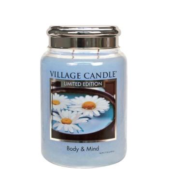 Village Candle Lumânare parfumată în sticlă Body & Mind Limited Edition 602 g