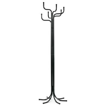 Suport de haine din metal Peg negru, 188 cm