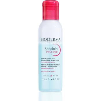 Bioderma Sensibio H2O eye apa micelara 2 in 1 pentru ochi si buze 125 ml