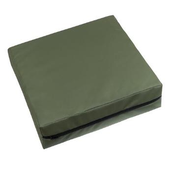 Bellatex Pernă de scaun impermeabilă kaki , 40 x40 cm, verde
