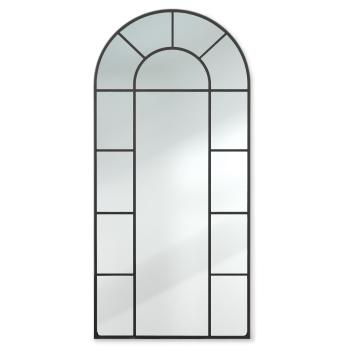 Casa Chic Archway, oglindă franțuzească de perete, ramă din aluminiu, 57 x 120 cm