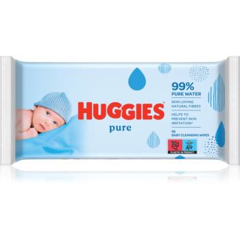 Huggies Pure servetele pentru curatare pentru nou-nascuti si copii 56 buc