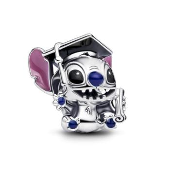 Pandora Mărgea argintie Stitch cu tocă promoțională 2025 Disney 793789C01