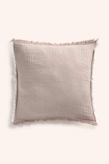 Calma House dekoratív pamut párnahuzat Layer 45 x 45 cm lila