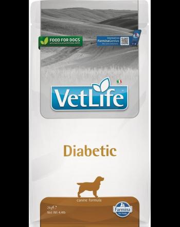 FARMINA Vet Life Dog Diabetic Hrana uscata pentru caini adulti  2 kg