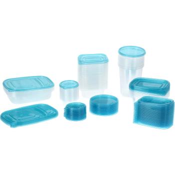 Caserole de plastic pentru alimente, 100 buc