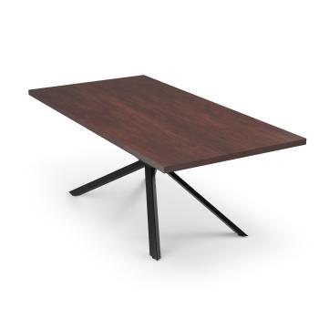 Blumfeldt Set de sufragerie Bearsdon, blat de masă și picioare de masă din metal, stil industrial, stabil, modern