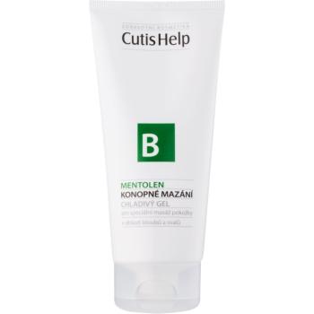 CutisHelp Health Care B - Mentolen gel revigorant cu mentol si canepa muschii si articulatiile 200 ml