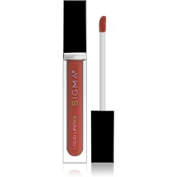 Sigma Beauty Untamed Liquid Lipstick ruj de buze lichid, mat și de lungă durată culoare Cor-De-Rosa 6 g