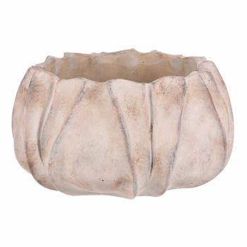 Capac pentru oală din beton L, gri, 30 x 17 cm, bej, 4HOME