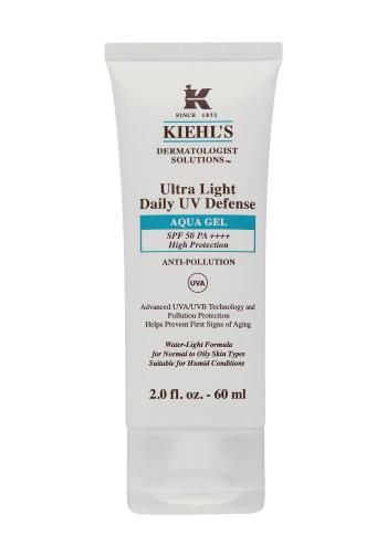 Kiehl´s Gel protector lejer de față pentru ten normal până la gras SPF 50 Dermatologist Solutions (Ultra Light Daily UV Defense Aqua Gel) 60 ml