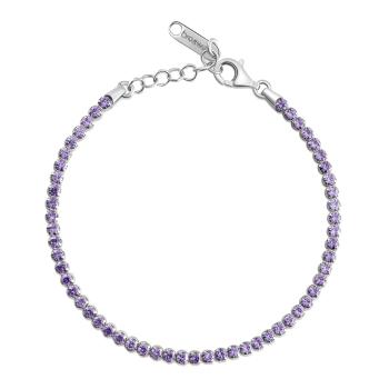 Brosway Brățară tenis cu zirconi cubici Fancy Magic Purple FMP107