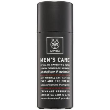 Apivita Men's Tonic Cream Cardamom & Propolis crema anti-rid pentru față și ochi 50 ml