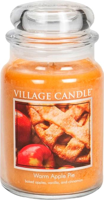 Village Candle Lumânare parfumată în sticlă Warm Apple Pie 602 g