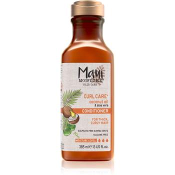 Maui Moisture Curl Quench + Coconut Oil balsam cu ulei de nucă de cocos pentru par ondulat si cret 385 ml