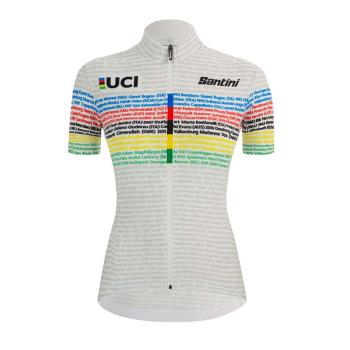 
                         Tricou de ciclism cu mânecă scurtă - UCI WORLD 100 LADY 
                