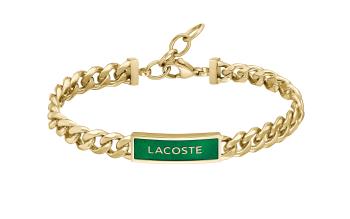 Lacoste Brățară modernă din oțel placată cu aur 2040323