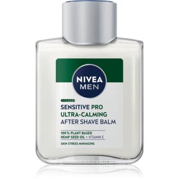 Nivea Men Sensitive Hemp balsam după bărbierit cu ulei de canepa 100 ml