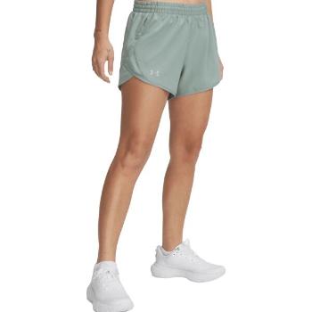 Under Armour FLY BY 3'' Női rövidnadrág, zöld, méret