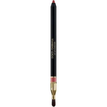 Dolce&Gabbana My Lip Overliner creion contur pentru buze cu pensula culoare 07 My Crimson Red - Muted Dark Pink Rosy Red 1.2 g