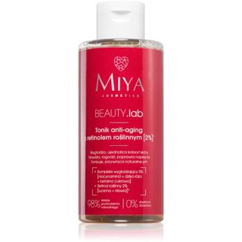 MIYA Cosmetics BEAUTY.lab Toner facial pentru reducerea semnelor de imbatranire 150 ml