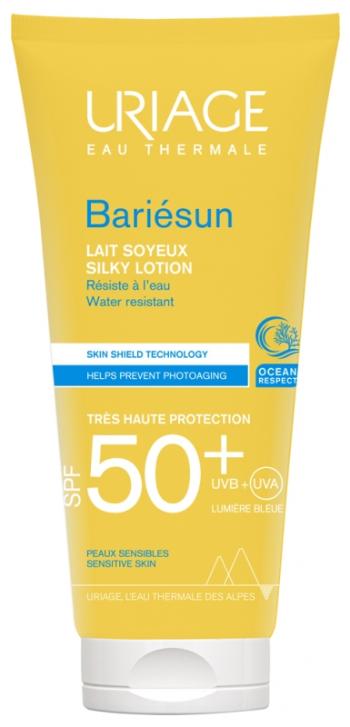 Uriage Lapte de protecție solară SPF 50+ Bariesun (Silky Lotion) 100 ml