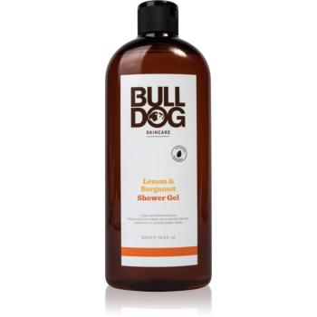 Bulldog Lemon & Bergamot Shower Gel Gel de duș pentru bărbați 500 ml