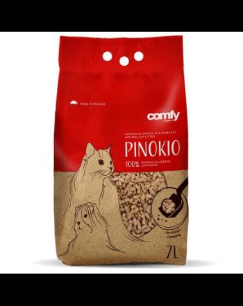 COMFY Pinokio Asternut natural din lemn pentru litiera 35 L (5x7 L)