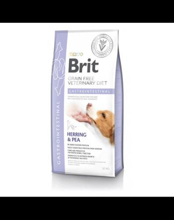 BRIT Veterinary Diets Dog Gastointestinal Dieta veterniara pentru caini adulti cu probleme gastrointestinale 12 kg