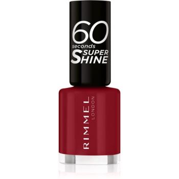 Rimmel 60 Seconds Super Shine lac de unghii culoare 314 Fiercely 8 ml