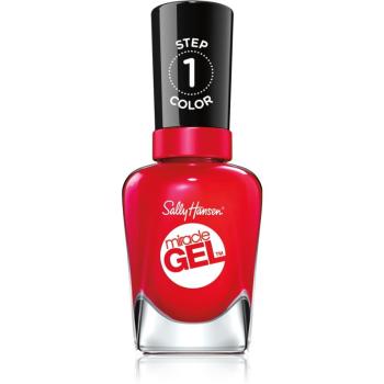 Sally Hansen Miracle Gel™ gel de unghii fara utilizarea UV sau lampa LED culoare 470 Red Eye 14,7 ml