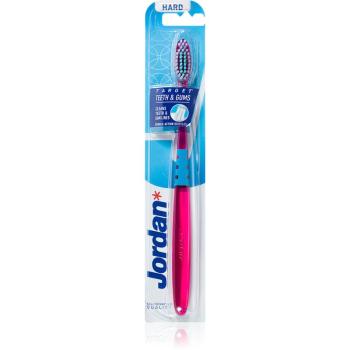 Jordan Target Teeth & Gums Hard perie de dinti 1 buc