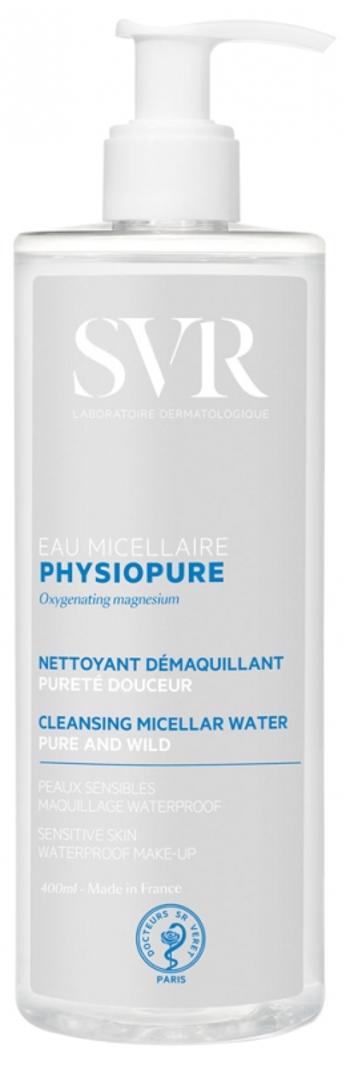 SVR Apă micelară pentru tenul sensibil Physiopure (Cleansing Micellar Water) 400 ml