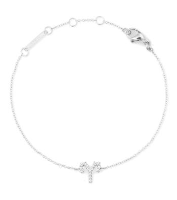 Daniel Wellington Brățară tip lanț de oțel cu simbolul zodiacal Berbec Crystal Zodiac DW00400931