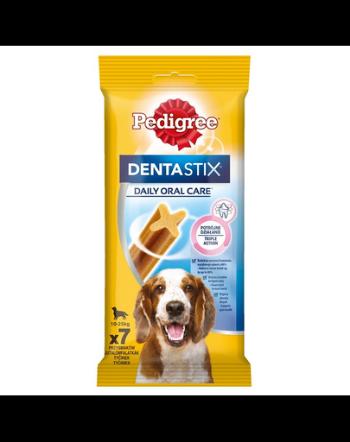 PEDIGREE DentaStix Sticks dentitie caini talie medie 7 buc - 180g