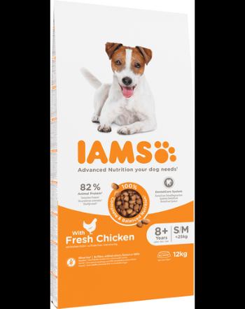 IAMS ProActive Health Mature &amp; Senior All breeds Chicken Hrana uscata pentru caini senior, cu pui 12 kg