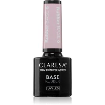 Claresa UV/LED Base Rubber baza gel pentru unghii culoare 6 5 g