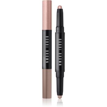 Bobbi Brown Long-Wear Cream Shadow Stick Duo oční stíny v tužce duo odstín Pink Mercury / Nude Beach 1,6 g