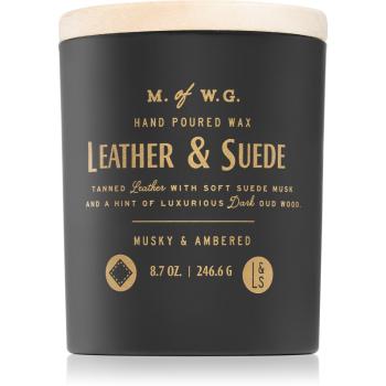 Makers of Wax Goods Leather & Suede lumânare parfumată 246,6 g