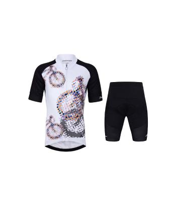 
                         Tricoul și pantaloni scurți de ciclism - RIDERS KIDS 
                