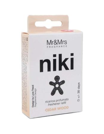 Mr&Mrs Fragrance Niki Big Cedar Wood - Incărcătură de rezervă