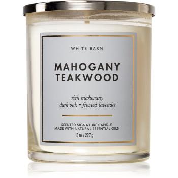 Bath & Body Works Mahogany Teakwood lumânare parfumată 227 g