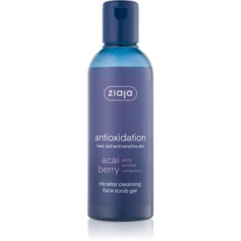 Ziaja Acai Berry gel de curatare micelar cu efect exfoliant 200 ml