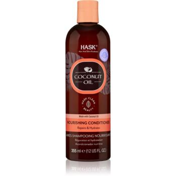 HASK Monoi Coconut Oil balsam hranitor pentru un par stralucitor si catifelat 355 ml