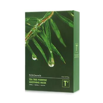 Dr.Ceuracle Mască calmantă pentru pielea problematică Tea Tree Purifine (Soothing Mask) 10 x 23 ml