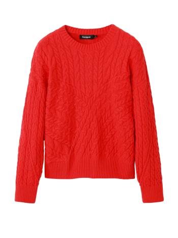 Desigual Pulóver  piros