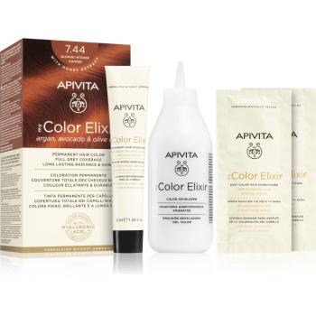 Apivita My Color Elixir culoare par fără amoniac culoare 7.44 Blonde Intense Copper