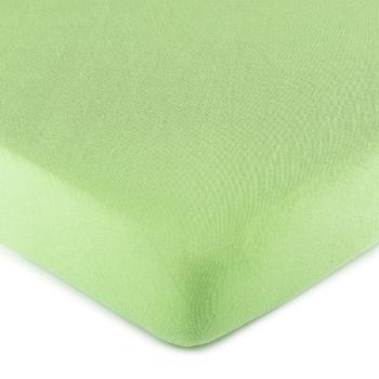 Cearşaf 4Home jersey, verde, verde, 90 x 200 cm