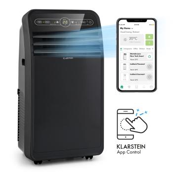 Klarstein Metrobreeze New York Smart 7k, aer condiționat portabil, 7000 BTU / 2,1 kW, clasa energetică A, telecomandă